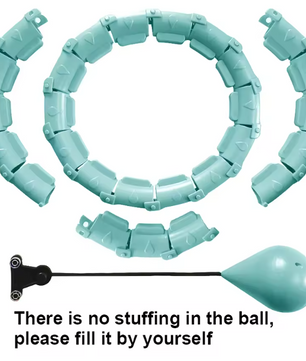 Verzwaarde Smart Hoelahoep – Verstelbare Fitness Hula Hoop met Afneembare Segmenten