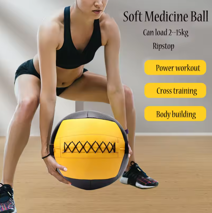 Wall Ball Leeg 35 cm – Fitness Bal voor Kracht, Core en Cross Training