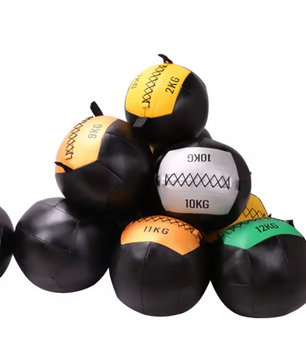 Wall Ball Leeg 35 cm – Fitness Bal voor Kracht, Core en Cross Training