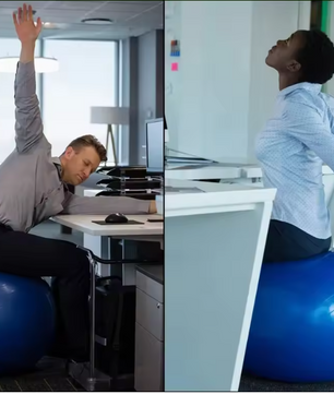 Grote Yoga Bal – Fitnessbal voor Pilates, Balans en Core Training