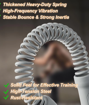 Ropeless Battle Rope Compact – Draadloze Fitness Rope met Gewicht voor HIIT en Full Body Training