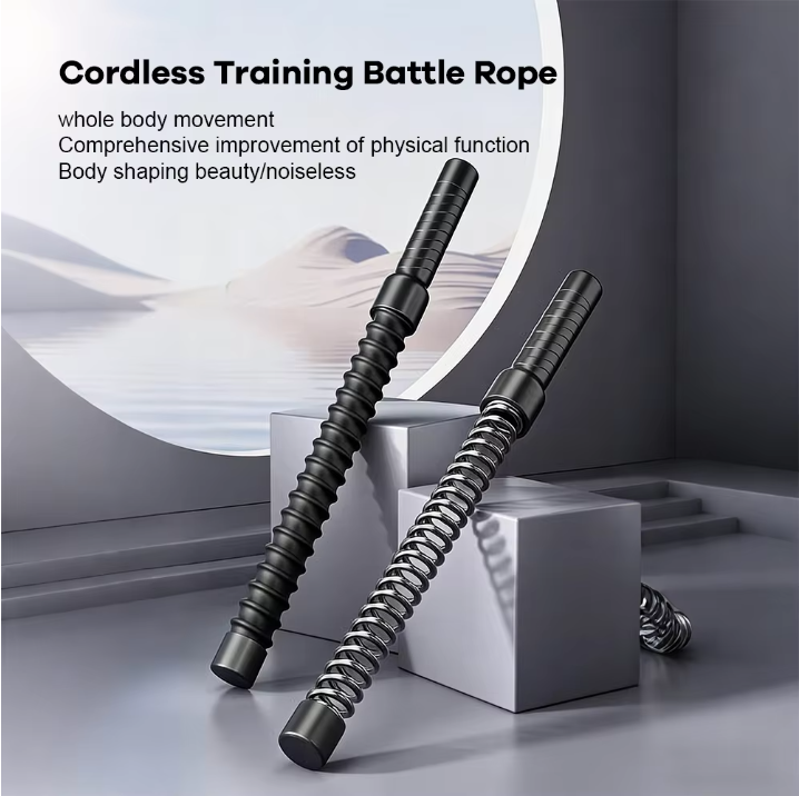 Ropeless Battle Ropes Set – Draadloze Fitness Ropes voor Cardio en Krachttraining