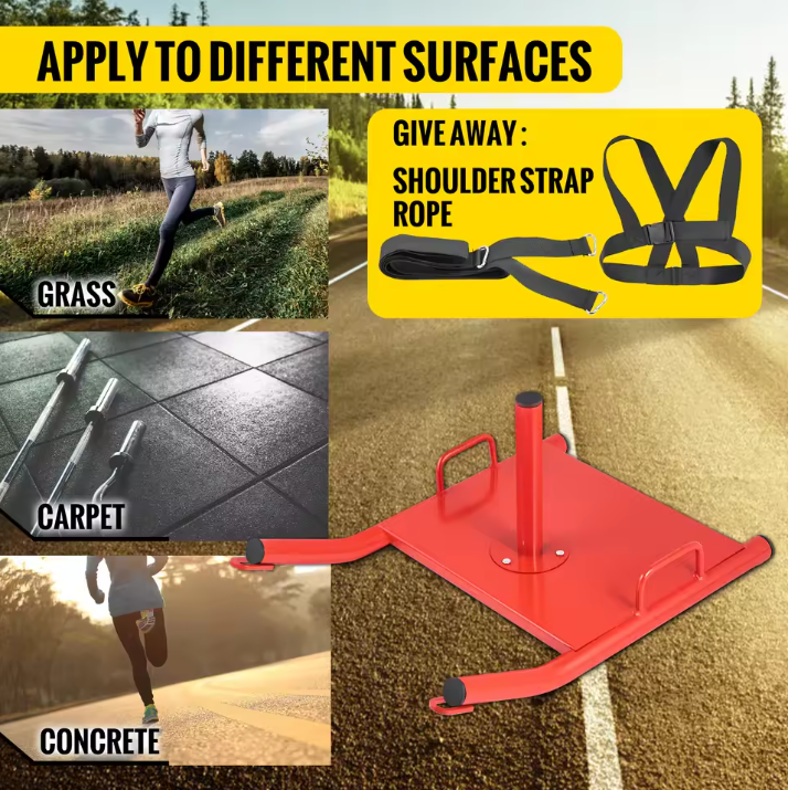 Weight Sled Push Pull – Fitness Slee voor Kracht en Speed Training