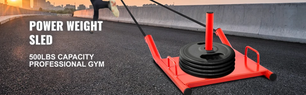 Weight Sled Push Pull – Fitness Slee voor Kracht en Speed Training