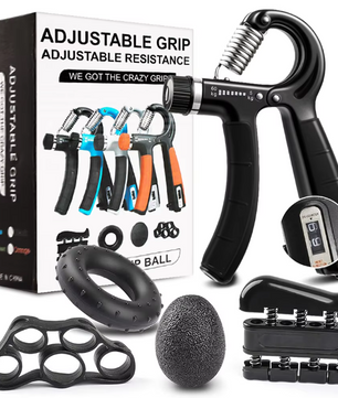 Hand Grip Trainer Set – 5-delige Krachttrainer voor Hand en Onderarm