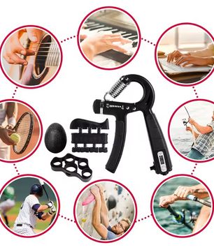 Hand Grip Trainer Set – 5-delige Krachttrainer voor Hand en Onderarm