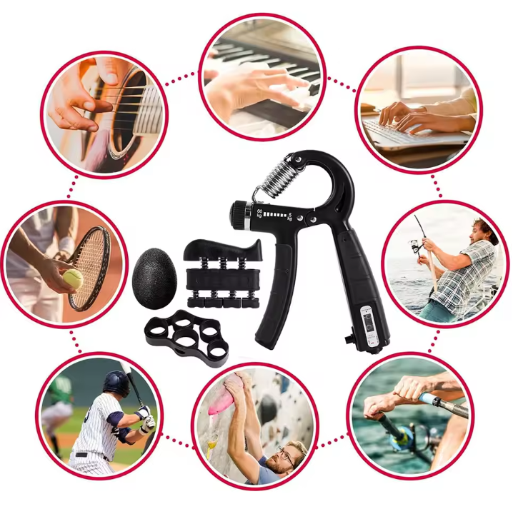 Hand Grip Trainer Set – 5-delige Krachttrainer voor Hand en Onderarm