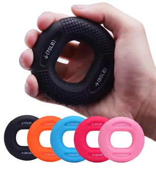 Silicone Grip Trainer – Vinger- en Handkracht Trainer voor Revalidatie en Fitness