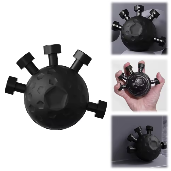 Hand Grip Trainer Bal – Verstelbare Weerstand 20-45 kg, Ergonomisch & Anti-Slip
