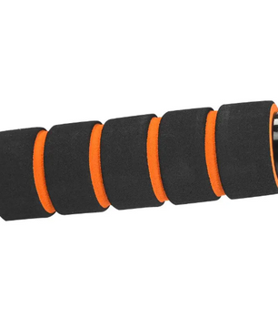 Wall Mount Pull-up Bar – Stalen Optrekstang met 6 Foam Handgrepen voor Thuisfitness