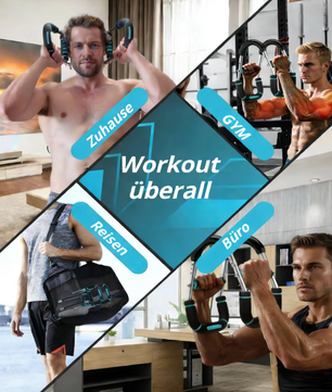 Twister Arm Trainer – Verstelbare Power Twister Bar voor Borst, Armen en Schouders