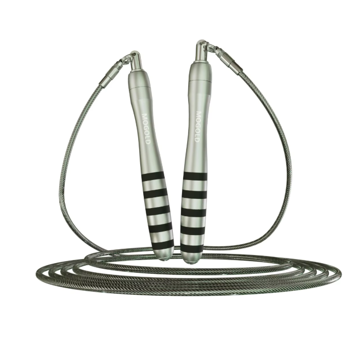 Speed Jump Rope – Crossfit Springtouw met Stalen Kabel & Dubbele Laggers