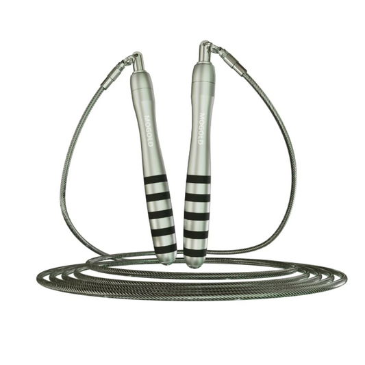 Speed Jump Rope – Crossfit Springtouw met Stalen Kabel & Dubbele Laggers