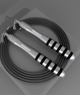 Speed Jump Rope – Crossfit Springtouw met Stalen Kabel & Dubbele Laggers