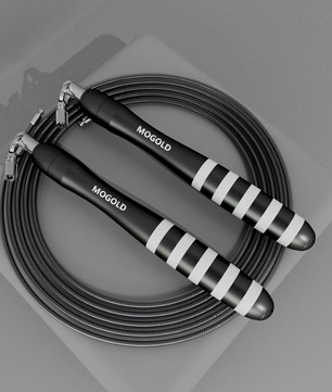 Speed Jump Rope – Crossfit Springtouw met Stalen Kabel & Dubbele Laggers