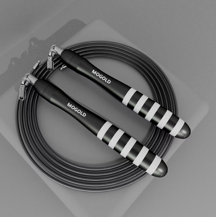Speed Jump Rope – Crossfit Springtouw met Stalen Kabel & Dubbele Laggers