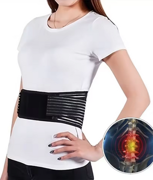 Elastische Tailleband – Ademende Waist Support Belt voor Sport en Ondersteuning
