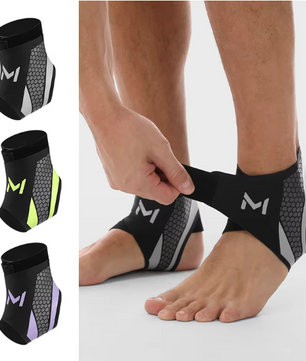 Enkelbrace Compressie Sleeve – Enkel Support voor Sport en Dagelijks Gebruik