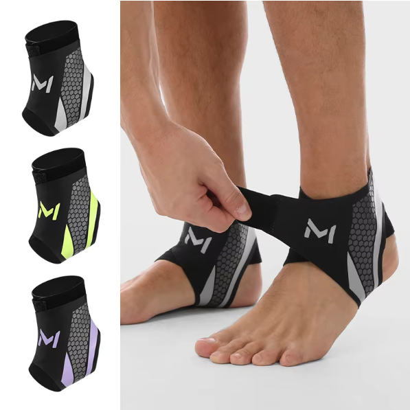 Enkelbrace Compressie Sleeve – Enkel Support voor Sport en Dagelijks Gebruik