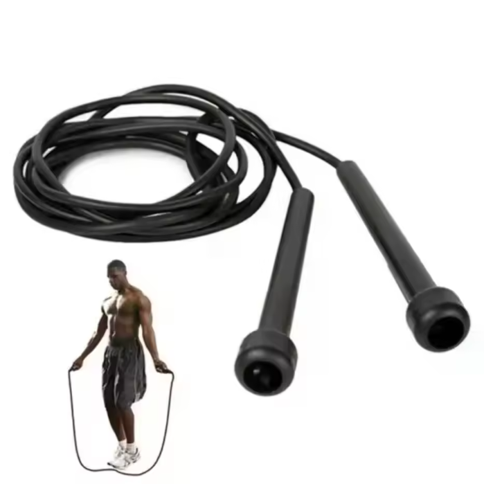 Springtouw Fitness 2.8M – Verstelbaar PVC Speed Rope met Anti-Slip Handgrepen