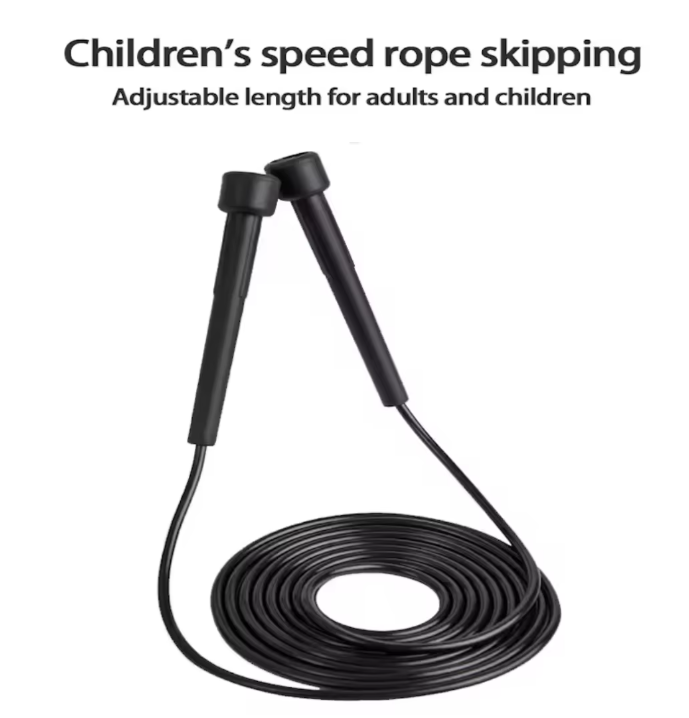 Springtouw Fitness 2.8M – Verstelbaar PVC Speed Rope met Anti-Slip Handgrepen