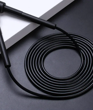 Springtouw Fitness 2.8M – Verstelbaar PVC Speed Rope met Anti-Slip Handgrepen
