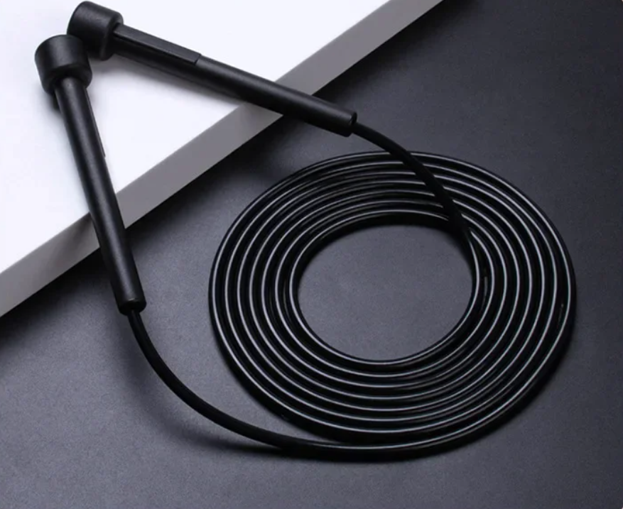 Springtouw Fitness 2.8M – Verstelbaar PVC Speed Rope met Anti-Slip Handgrepen