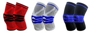 Kniebrace Compressie Sleeve – Knie Support met Stabilisatie en Antislip