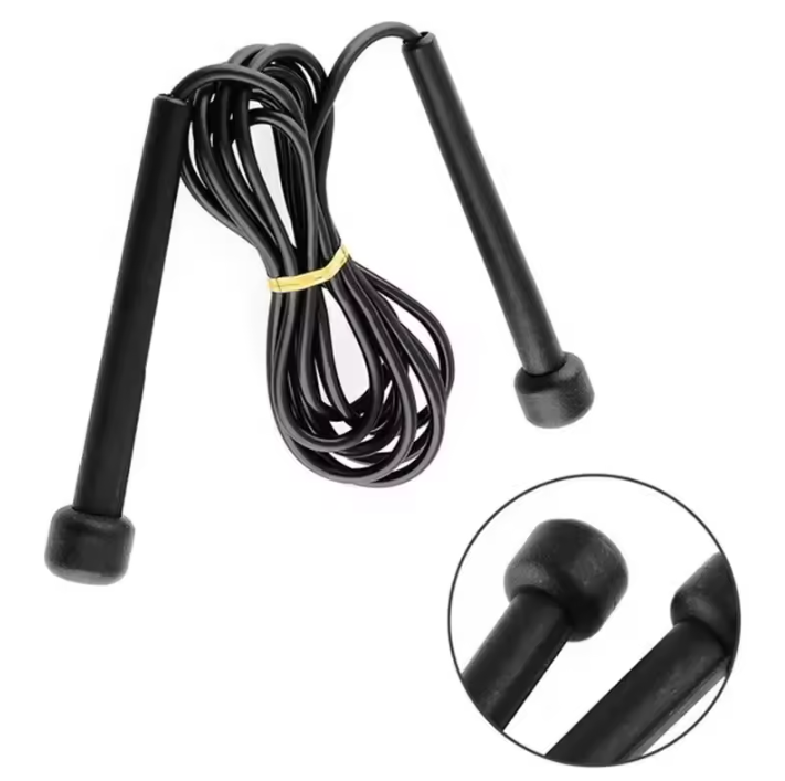 Speed Springtouw 2.8M – Verstelbaar PVC Fitness Touw met Anti-Slip Handgrepen