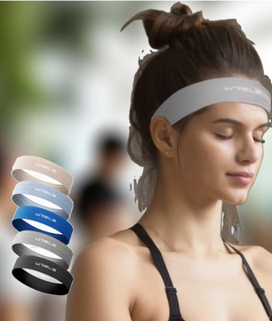 Sport Haarband – Antislip Sweatband voor Hardlopen, Yoga en Fitness