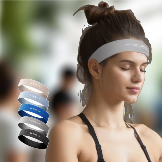 Sport Haarband – Antislip Sweatband voor Hardlopen, Yoga en Fitness