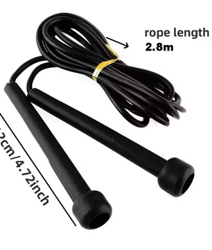Speed Springtouw 2,8 m – Verstelbaar Fitness Springtouw voor Cardio en Bokstraining