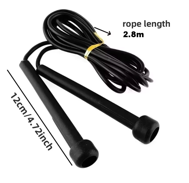 Speed Springtouw 2,8 m – Verstelbaar Fitness Springtouw voor Cardio en Bokstraining