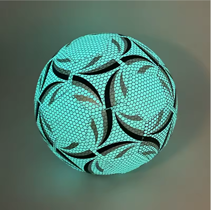 Glow in the Dark Voetbal Maat 5 – Lichtgevende Trainingsbal voor Binnen en Buiten