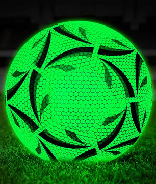 Glow in the Dark Voetbal Maat 5 – Lichtgevende Trainingsbal voor Binnen en Buiten