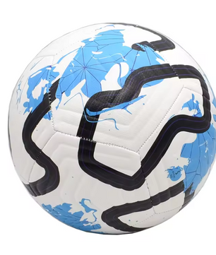 Voetbal Maat 5 – Machine Gestikte PU Trainings- en Wedstrijdbal voor Outdoor Gebruik