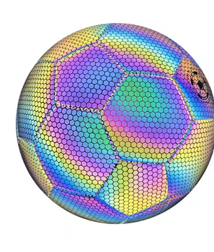 Reflecterende Voetbal Maat 5 – Lichtgevende Trainingsbal voor Binnen en Buiten