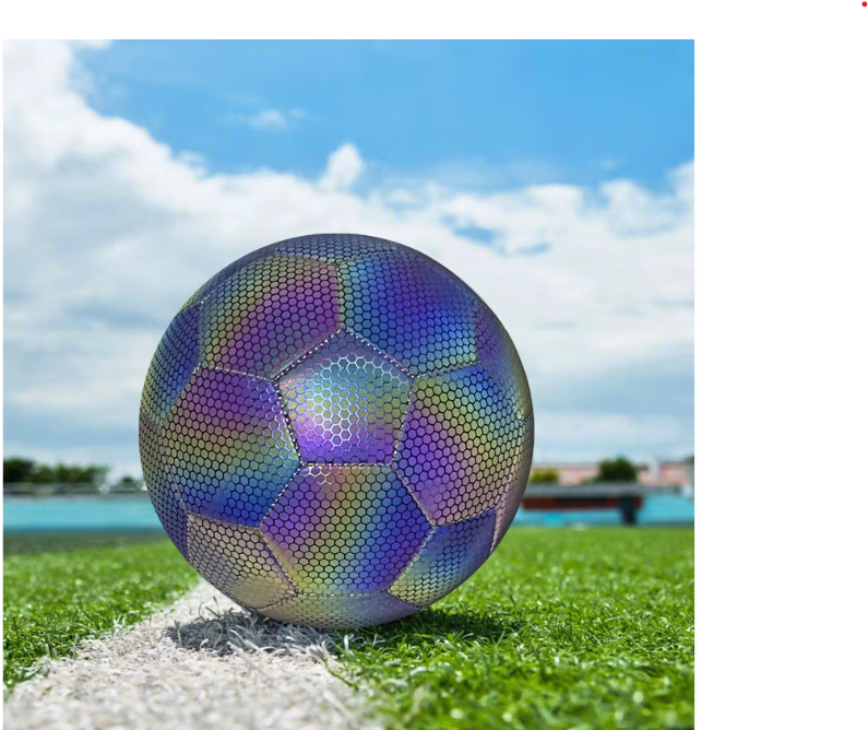 Reflecterende Voetbal Maat 5 – Lichtgevende Trainingsbal voor Binnen en Buiten