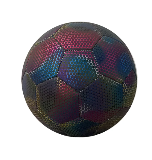 Reflecterende Voetbal Maat 5 – Lichtgevende Trainingsbal voor Binnen en Buiten