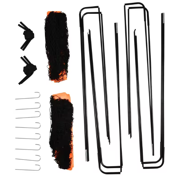 Set van 2 Voetbaldoelen 183 cm – Pop-up Goals met Net voor Training en Tuin