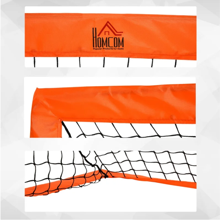 Set van 2 Voetbaldoelen 183 cm – Pop-up Goals met Net voor Training en Tuin