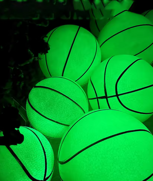 Glow in the Dark Basketbal – Lichtgevende Bal met Grip voor Indoor & Outdoor