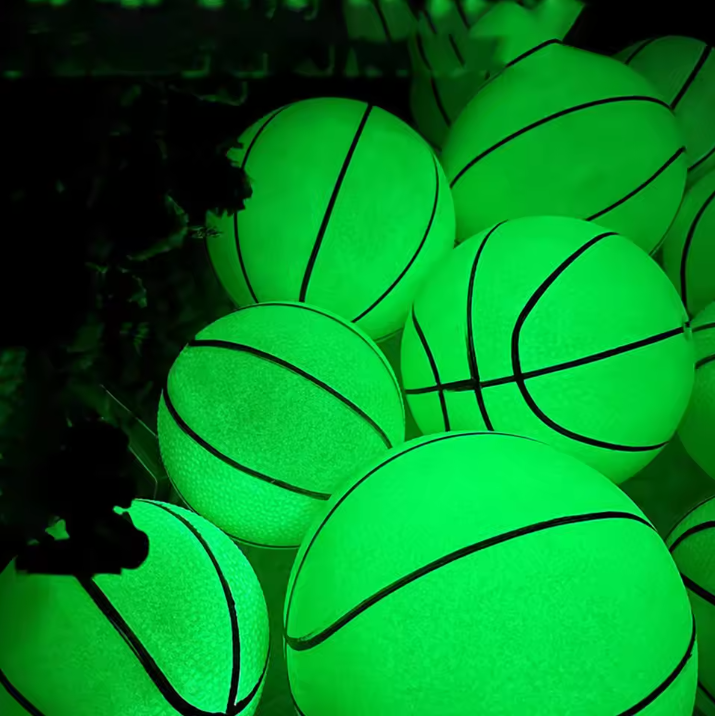 Glow in the Dark Basketbal – Lichtgevende Bal met Grip voor Indoor & Outdoor