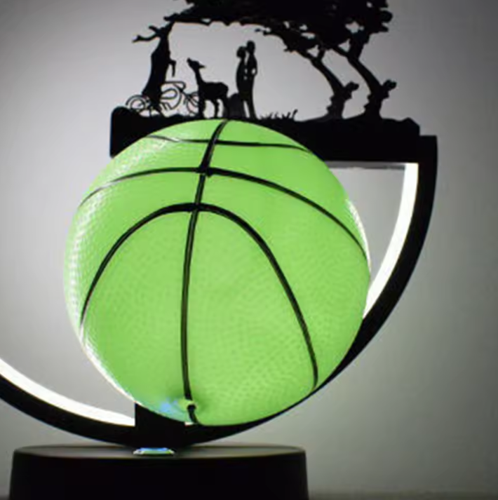 Glow in the Dark Basketbal – Lichtgevende Bal met Grip voor Indoor & Outdoor