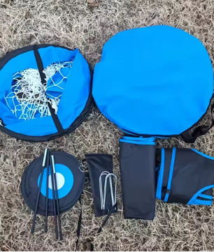 4-in-1 Pop-up Voetbaldoel – Opvouwbaar Trainingsnet voor Schieten en Passing