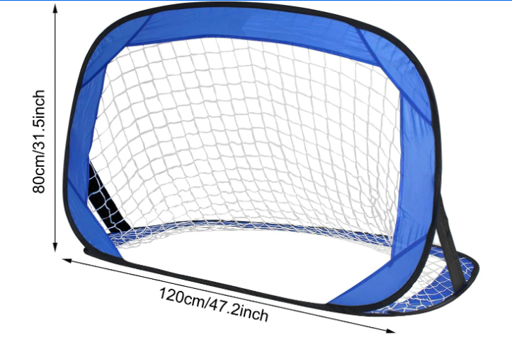 Draagbaar Voetbaldoel – Opvouwbaar Pop-up Goal met Draagtas voor Training