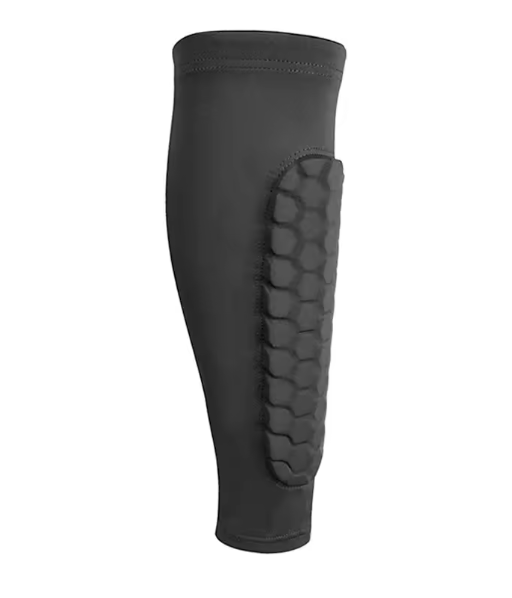Voetbal Scheenbeschermer Sokken – Compressie Kuitbescherming met Honingraat Padding, Comfort en Ondersteuning