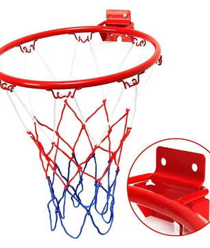 Basketbal Ring 32 cm – Stalen Hoop met Net voor Indoor & Outdoor