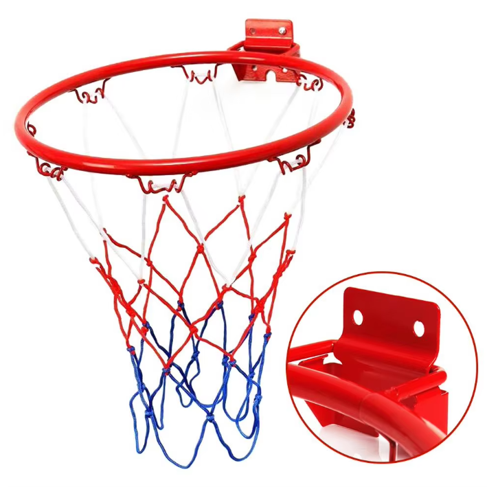 Basketbal Ring 32 cm – Stalen Hoop met Net voor Indoor & Outdoor