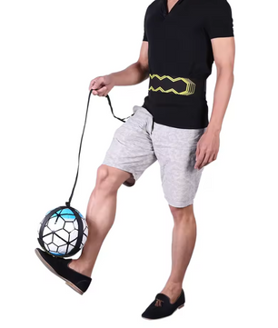 Voetbal Trainer Elastische Band – Solo Training Hulp met Verstelbare Riem voor Controle en Techniek
